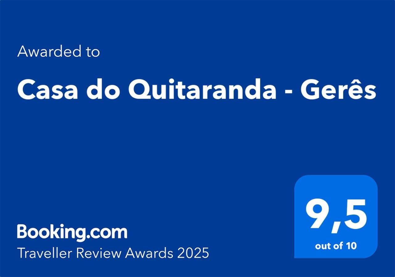 Casa Do Quitaranda - Geres Villa Vieira do Minho Kültér fotó